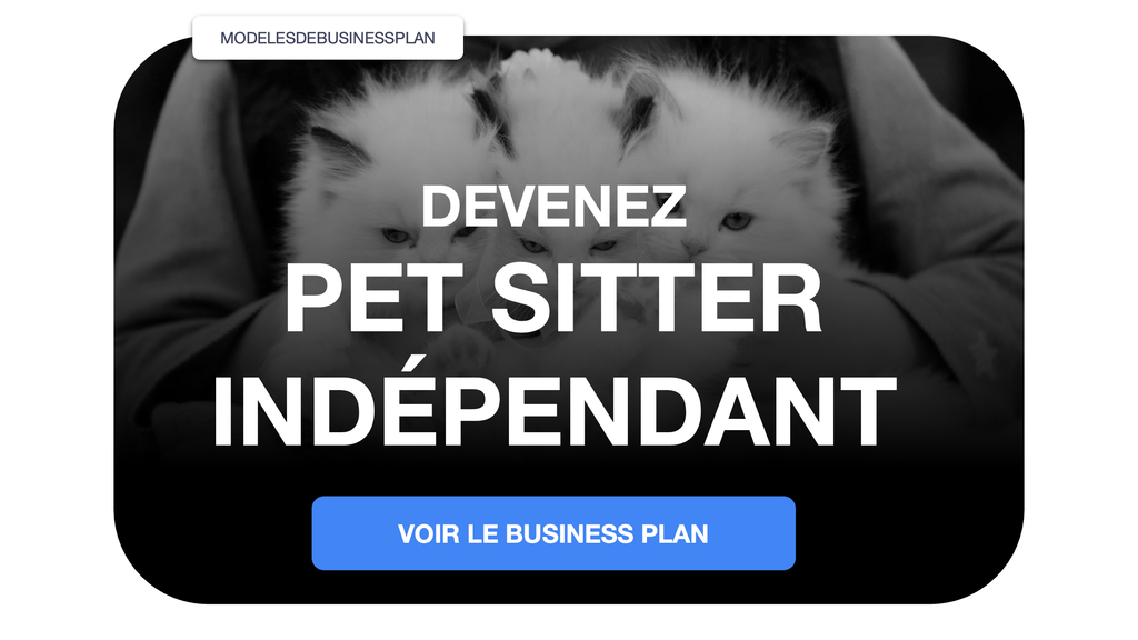 activité de pet sitter business plan ppt pdf word