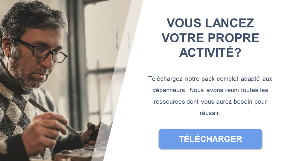 activité de dépanneur en électroménager plan d