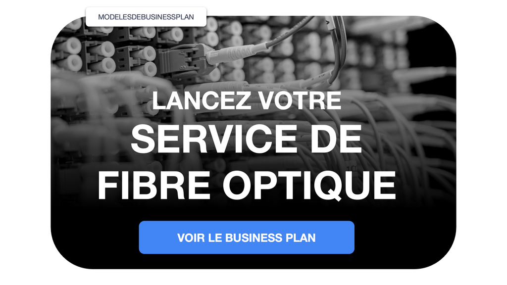 entreprise de fibre optique business plan ppt pdf word