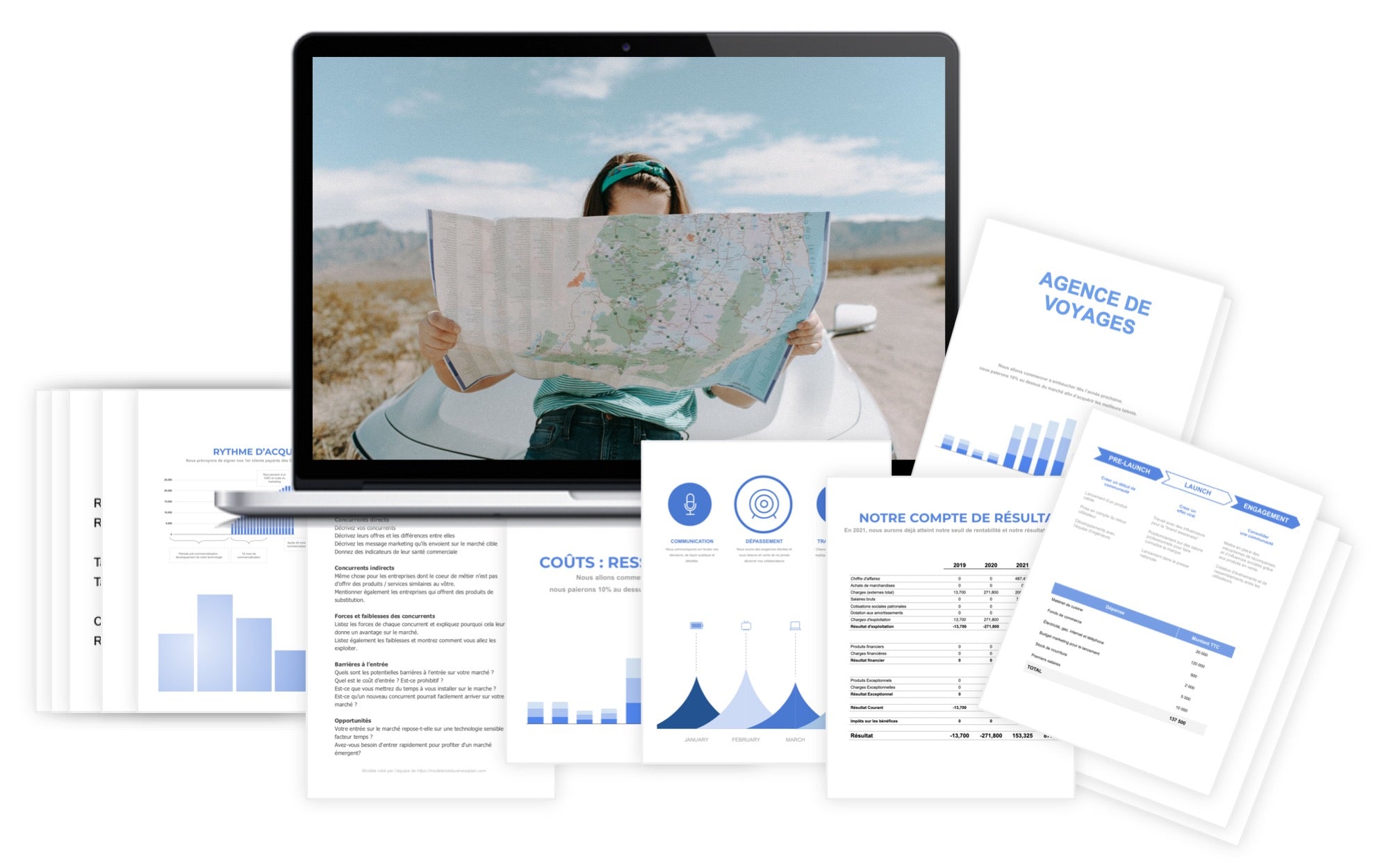 [Exemple] Le Business Model Canvas d'une Agence de Voyages