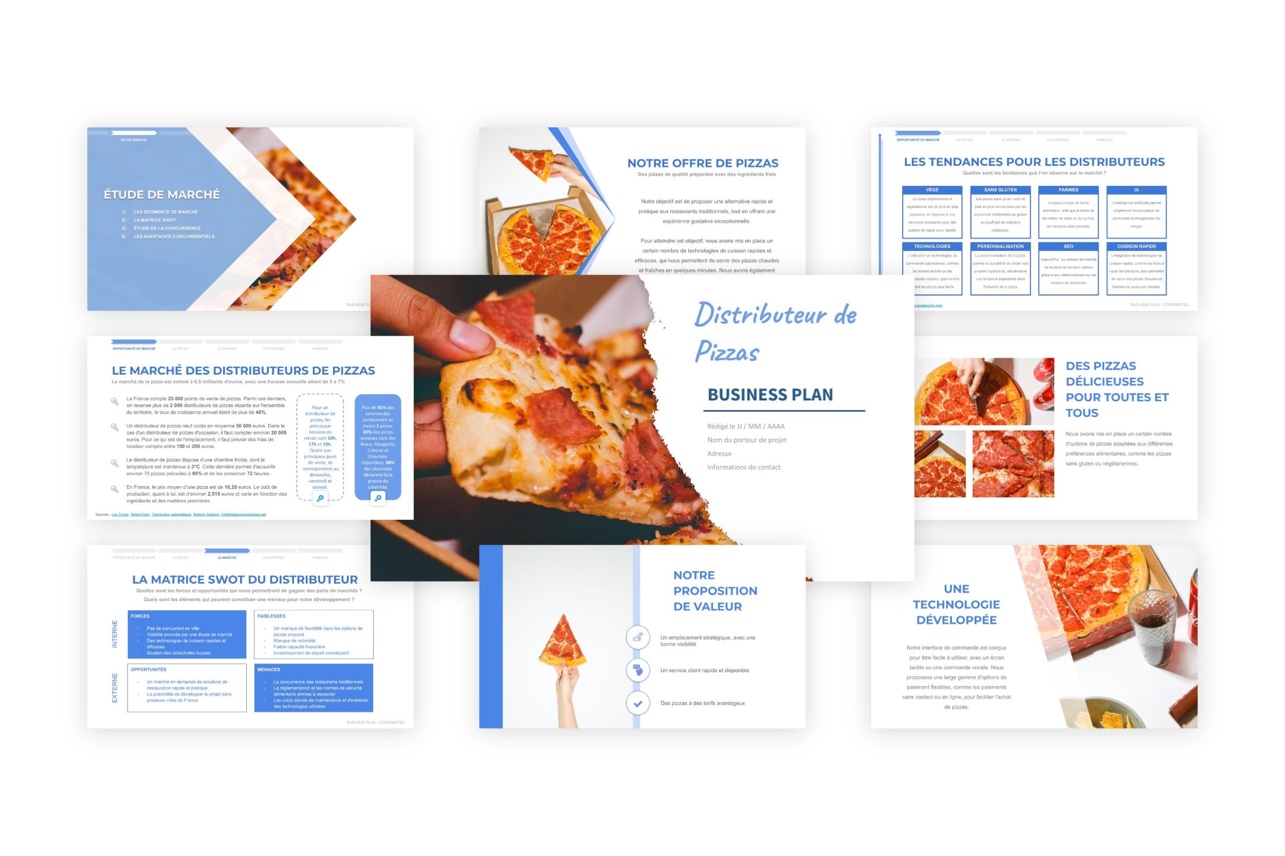 business plan distributeur pizza