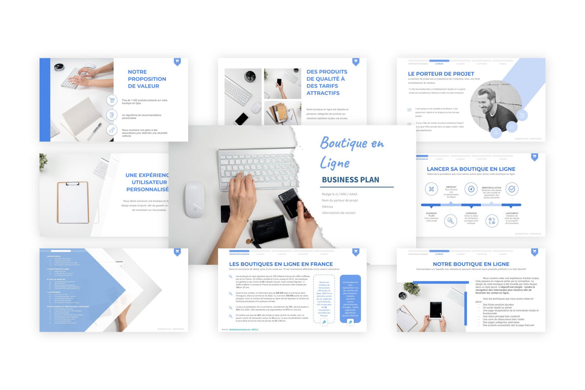 business plan boutique en ligne pdf