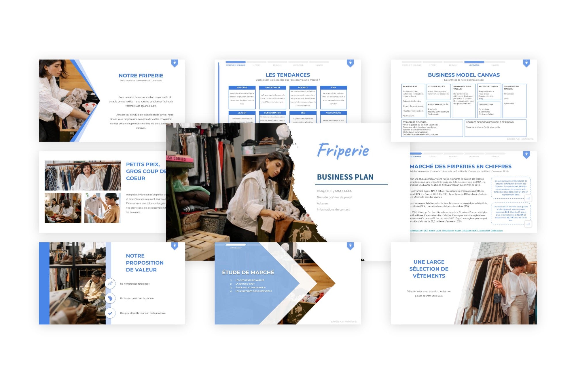 business plan friperie gratuit