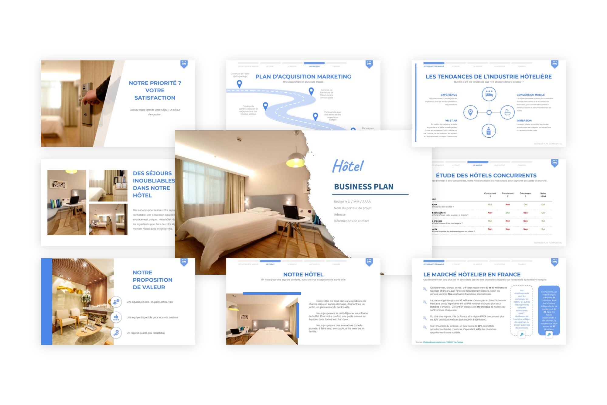 business plan hotel ppt download