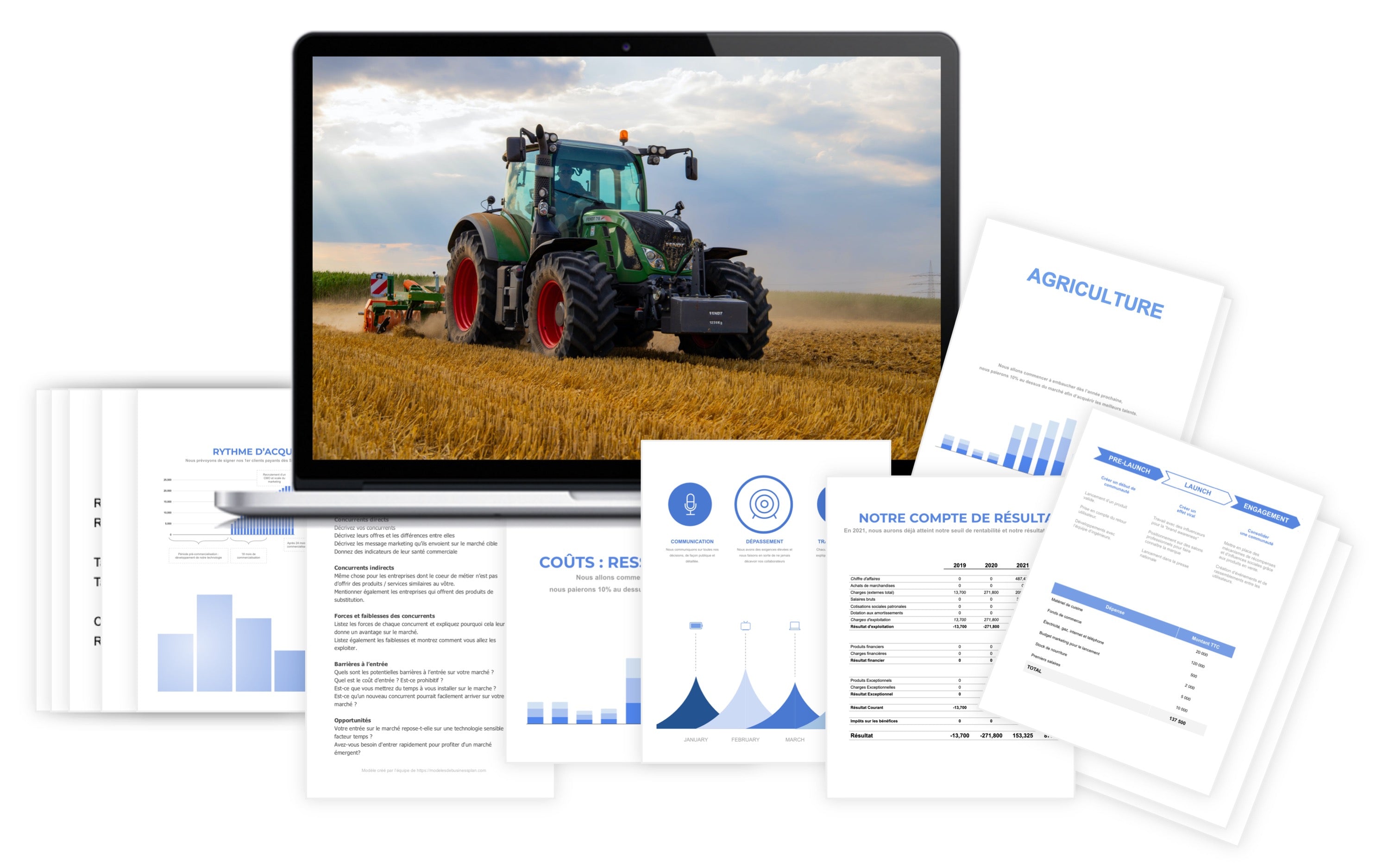 Un business plan financier pour un projet agricole