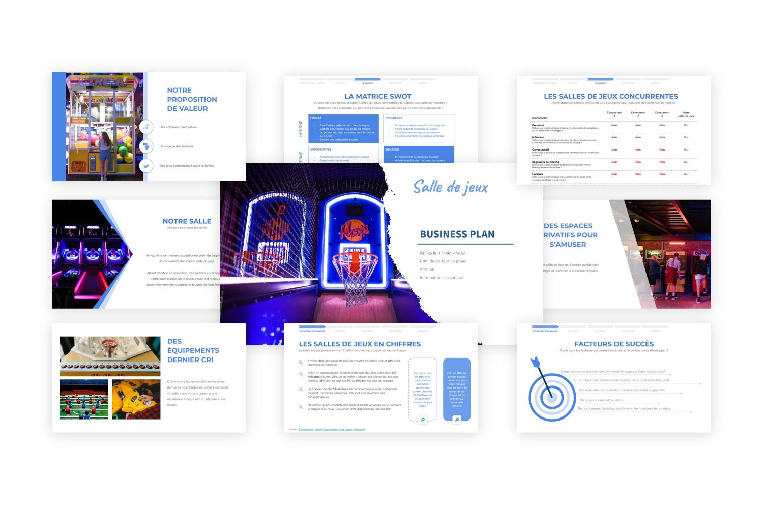 business plan salle de jeux pdf