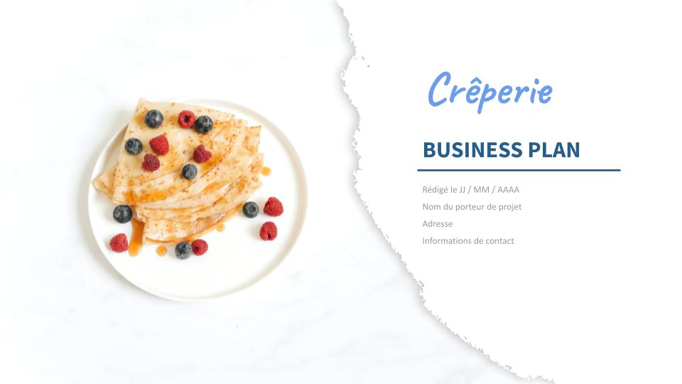 business plan pour une creperie