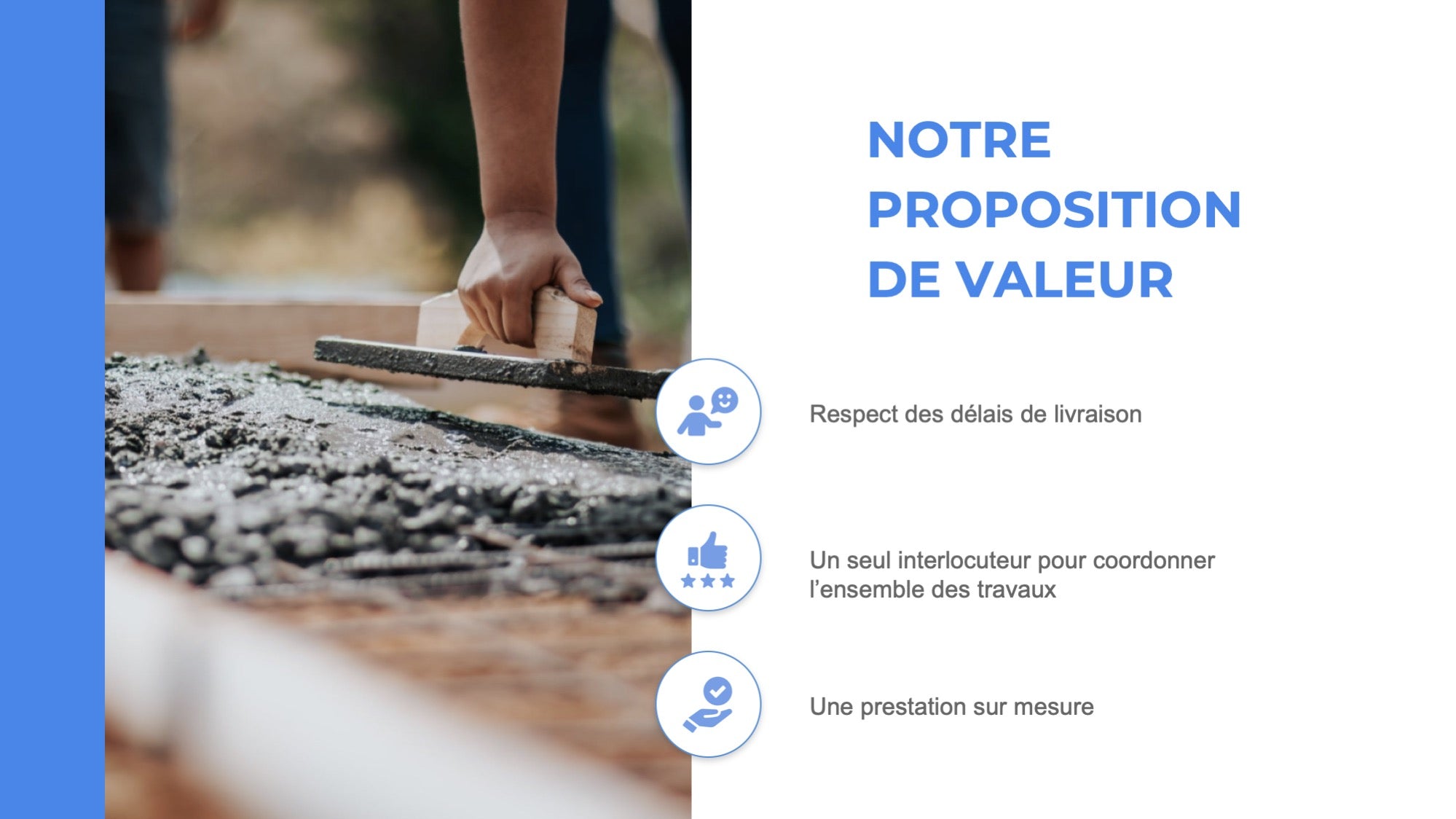 Un business plan pour une entreprise de construction