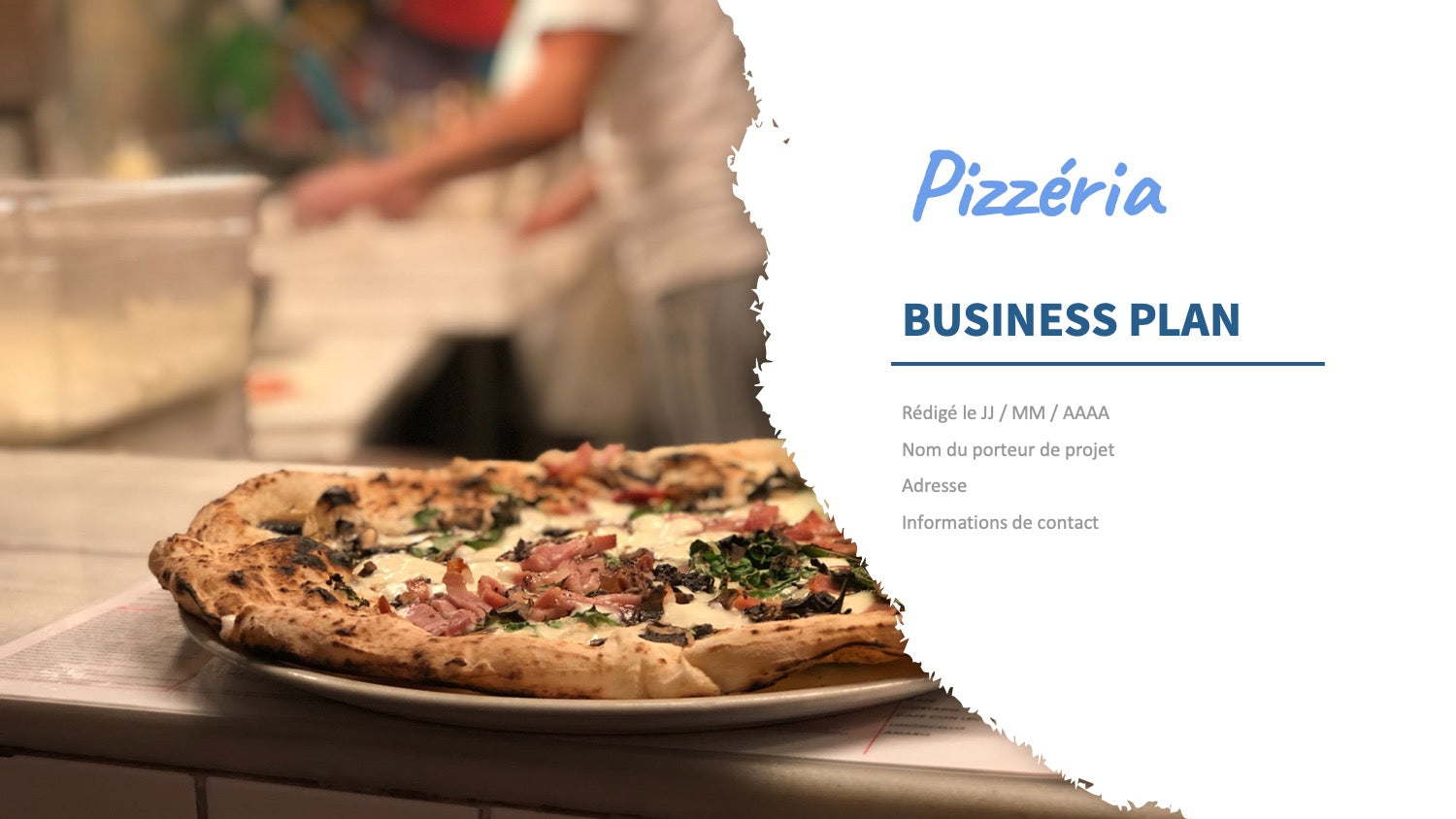 modele business plan pizzeria