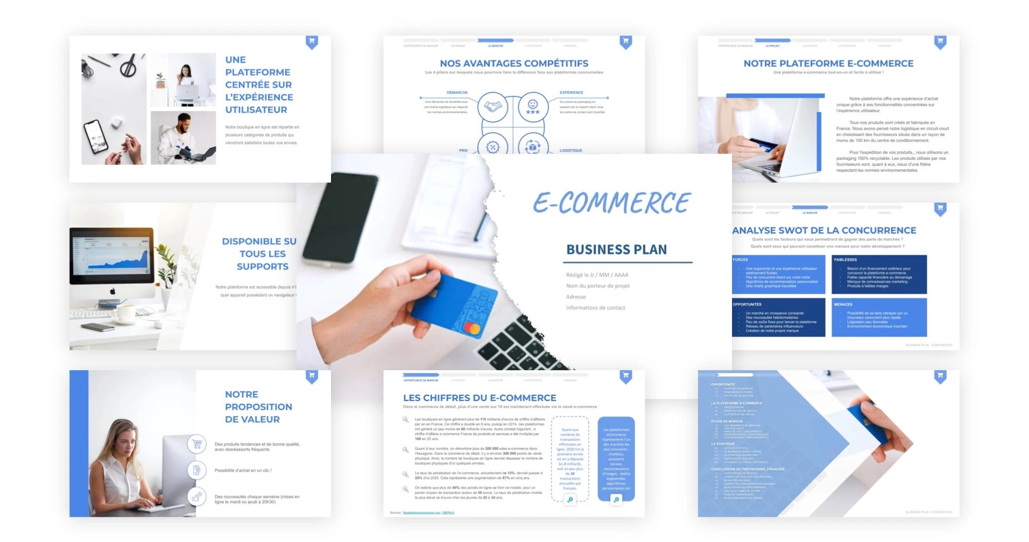business plan e commerce exemple pdf