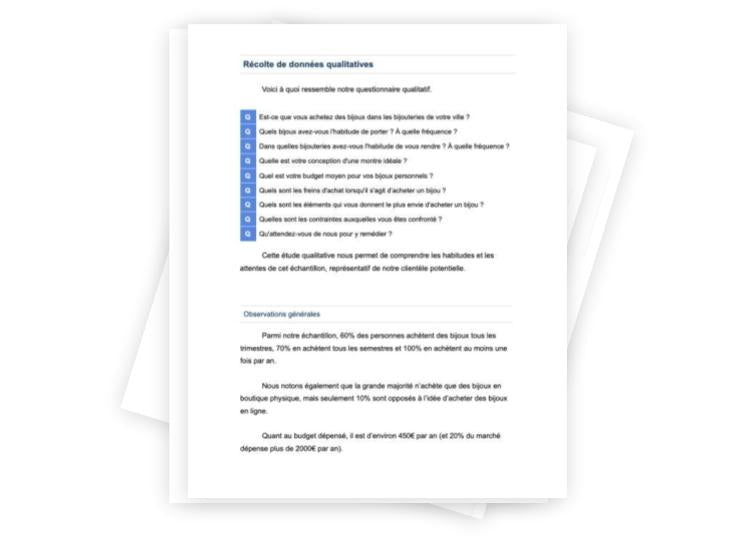 questionnaire qualitatif étude de marché