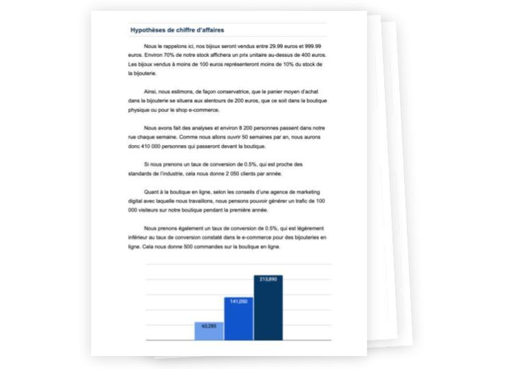 CHIFFRE D'AFFAIRES ÉTUDE DE MARCHÉ