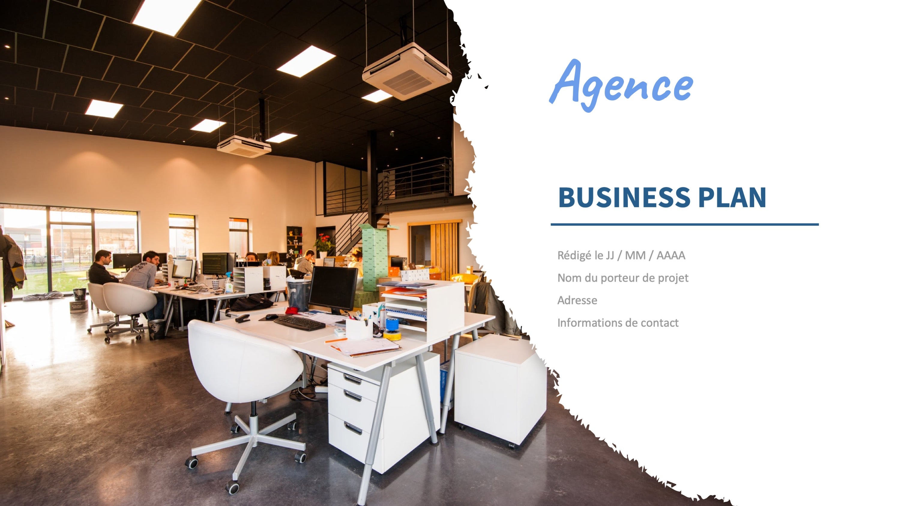 Un exemple de business plan pour une agence (35 pages)