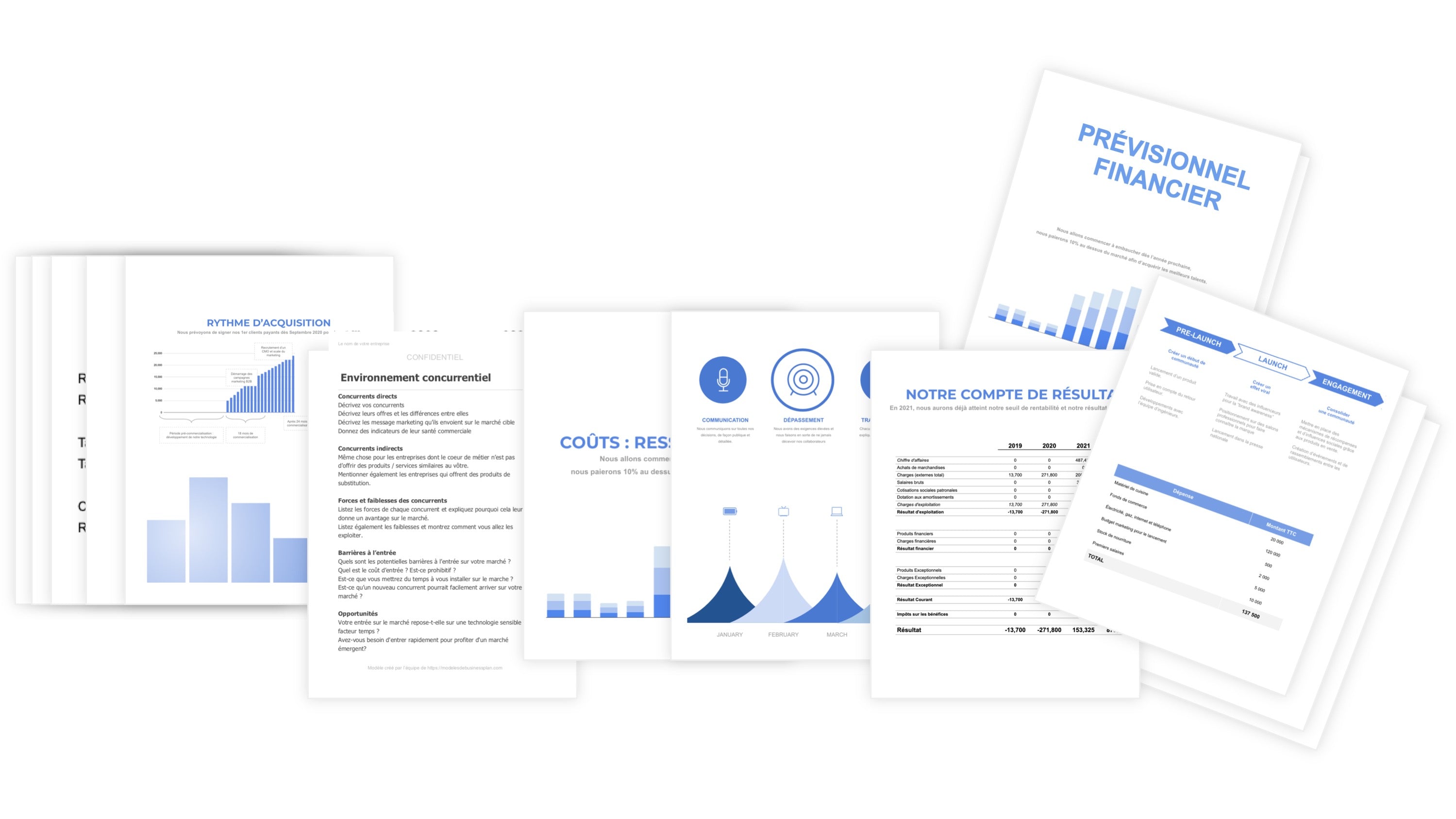 business plan template gratuit