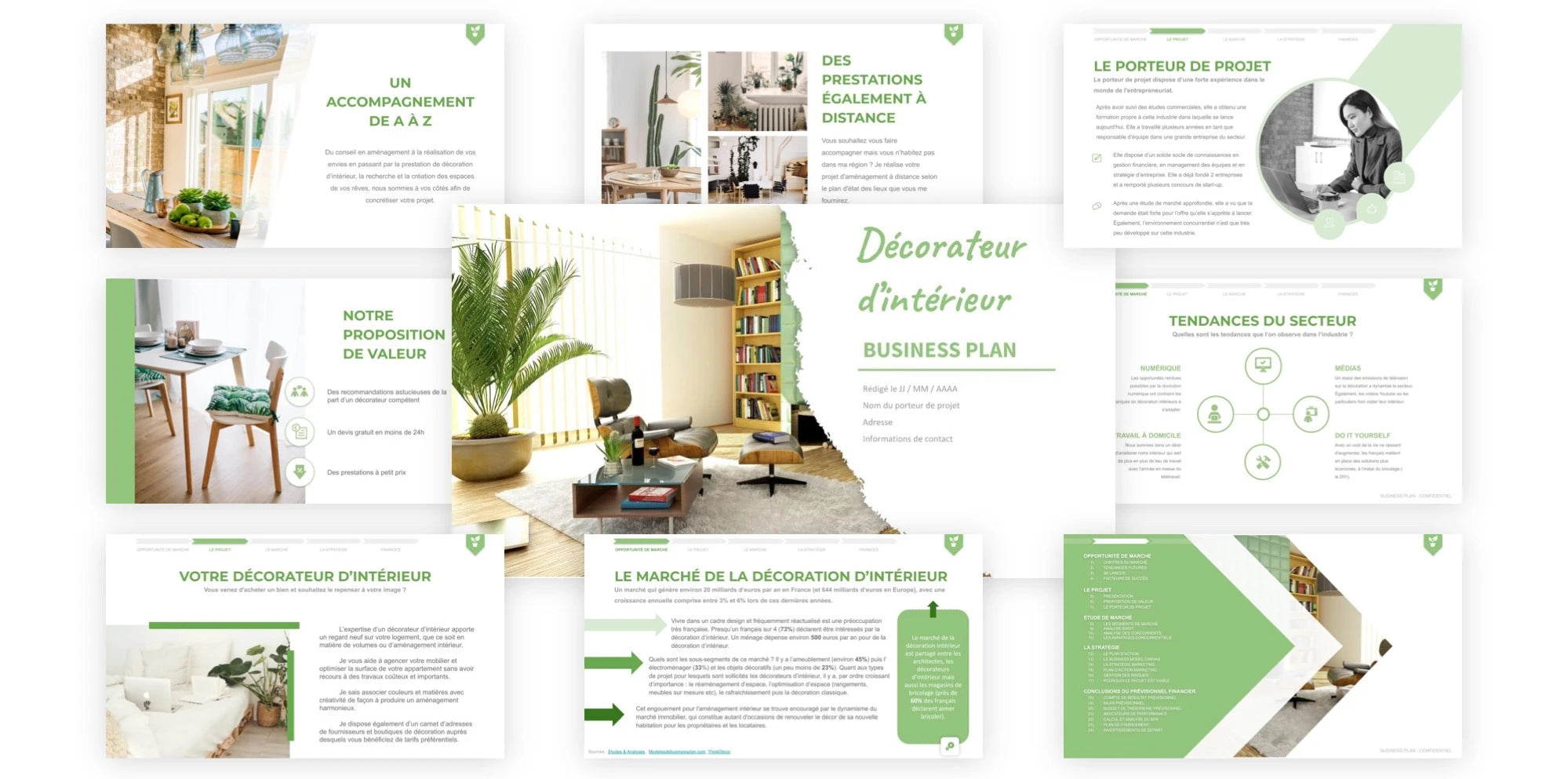modele business plan decoration d'interieur pdf