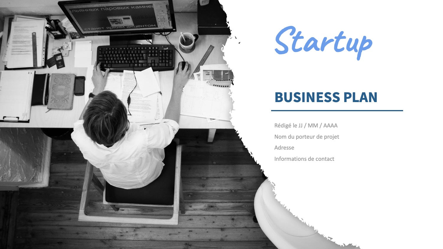 Un exemple de business plan pour une startup (35 pages)