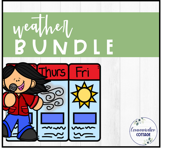 Weather Theme Digital Bundle – Communication Cottage LLC