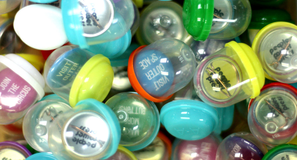 Vending Machine Capsules from People Power Press