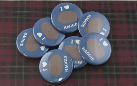 Robert Burns Day Custom Buttons by People Power Press