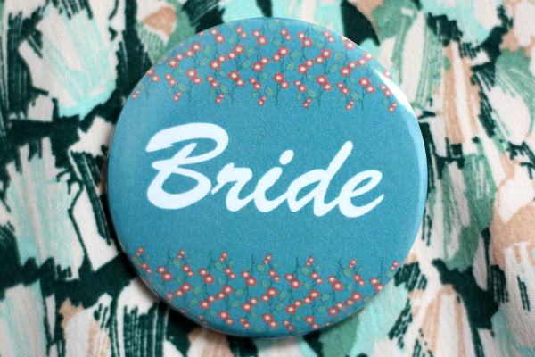 Design-Your-Own Wedding Buttons from People Power Press