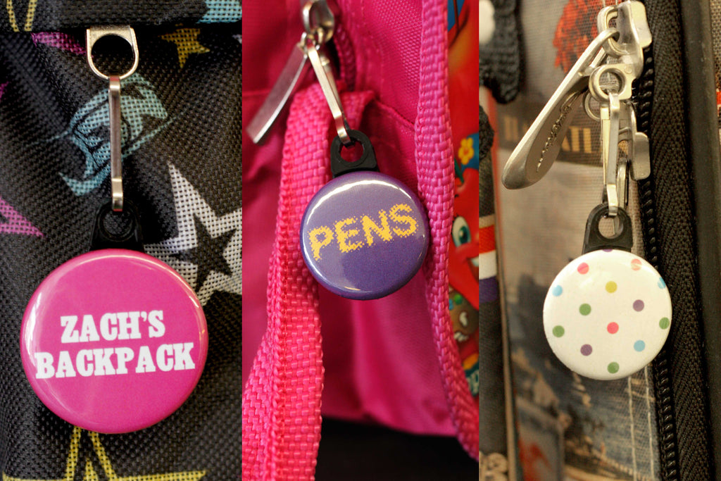 Versaback Zipper Pulls from People Power Press