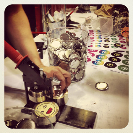 Button Making Machine