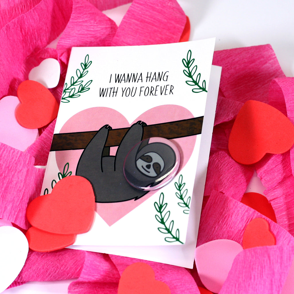 Button Greeting Cards for Your Valentine's Day Sweetheart (and Galenti