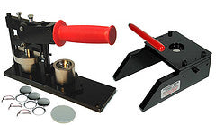 Tecre 1" button Maker Kit with Graphic Punch.