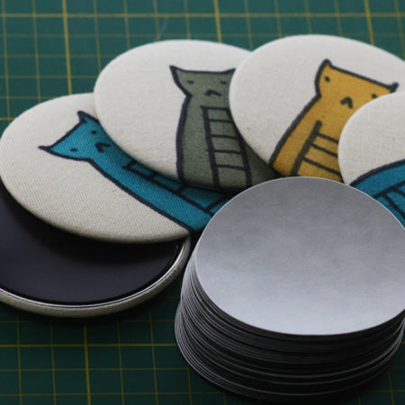 magnet buttons for artists, button painting