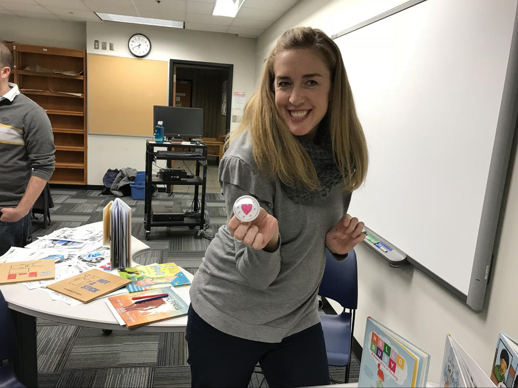 teachers button maker