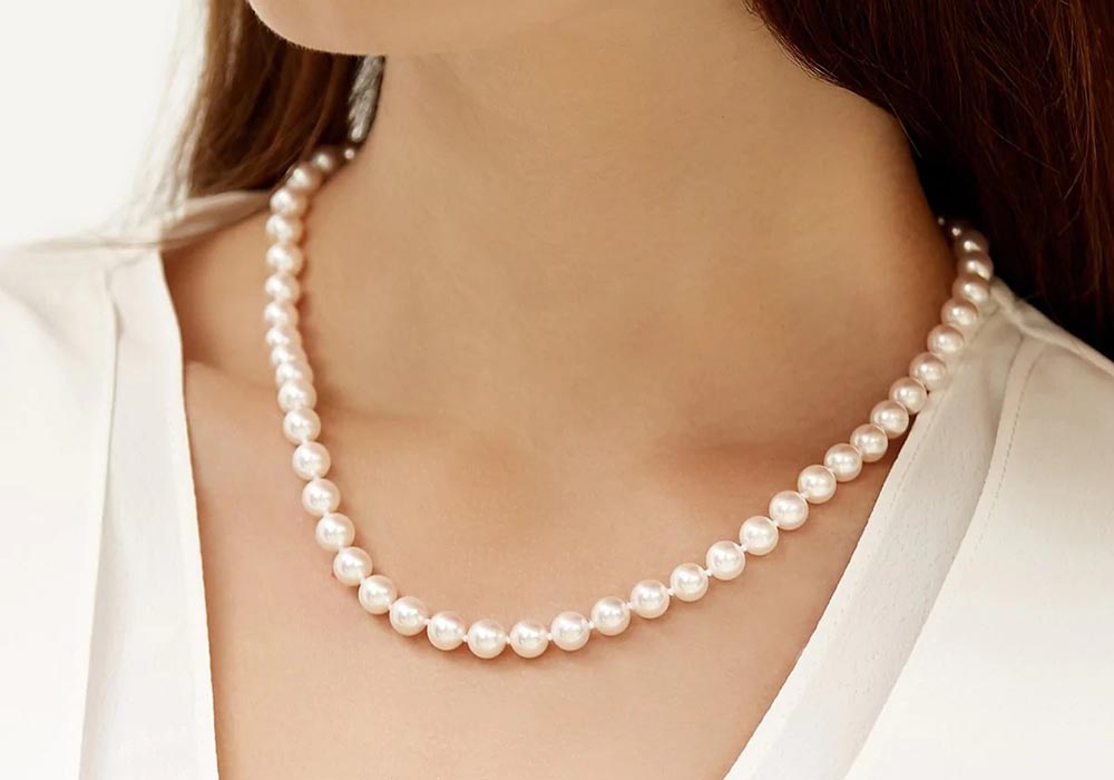 18-Inch Pearl Necklace Length