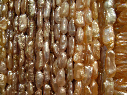 modern rice crispie shape pearls