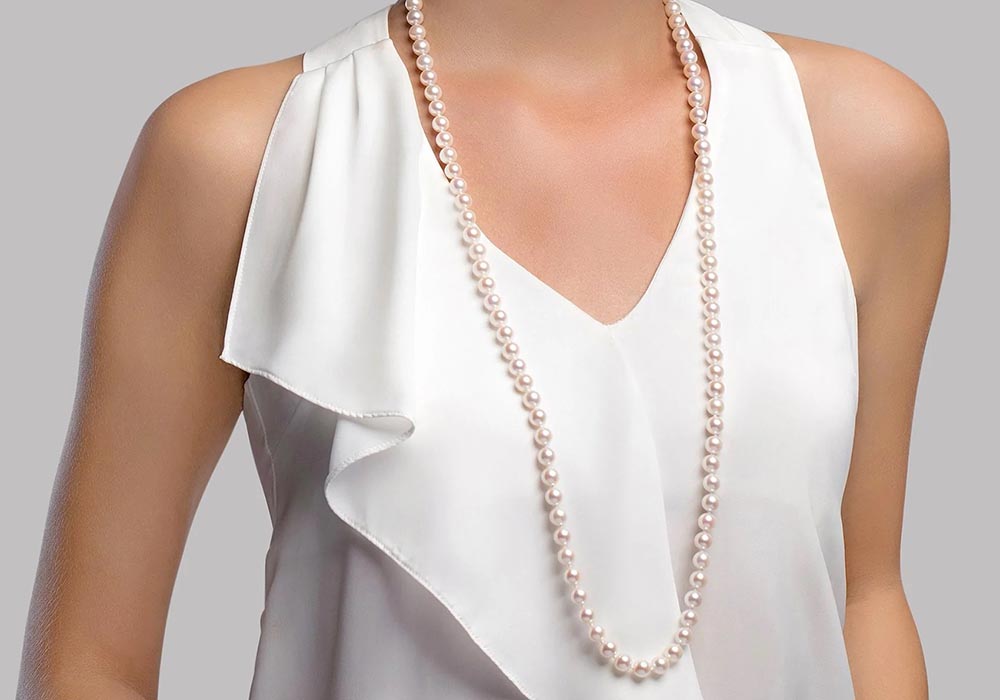 36-Inch Opera Length Pearl Necklace