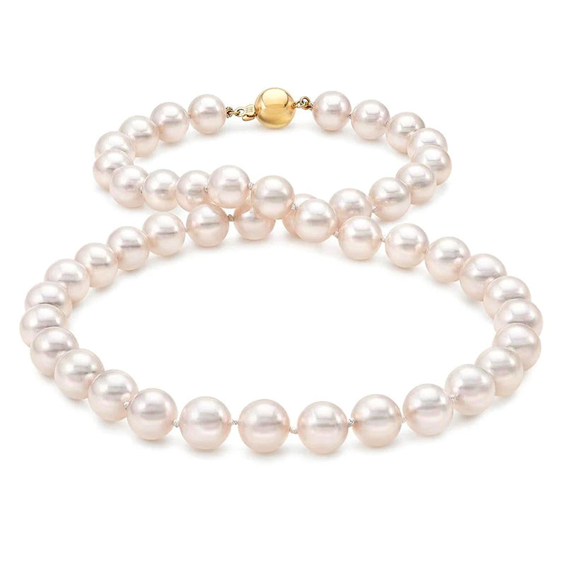 Weekly Product Spotlight: White Akoya Pearl Necklace 8.5-9.0mm