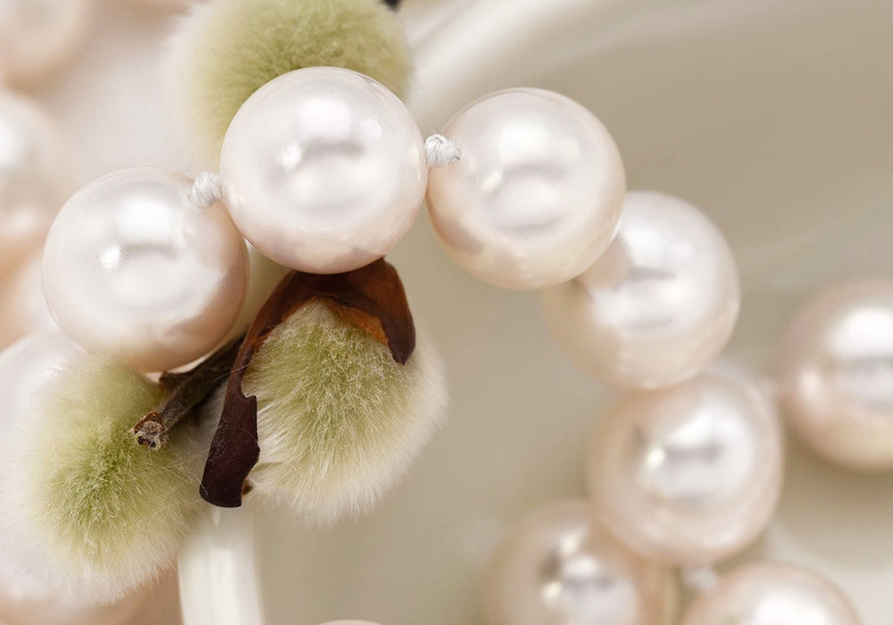 Featured Pearls of Joy Product Spotlight: White Akoya Pearl Necklace, 7.0-7.5mm