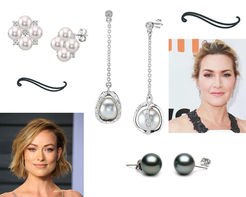 The Mom Coach Monika - Earrings For SQUARE FaceShape: Large oval hoops,  long drops and narrow chandelier earrings are ideal for a square face. A square  face needs jewellery that adds length