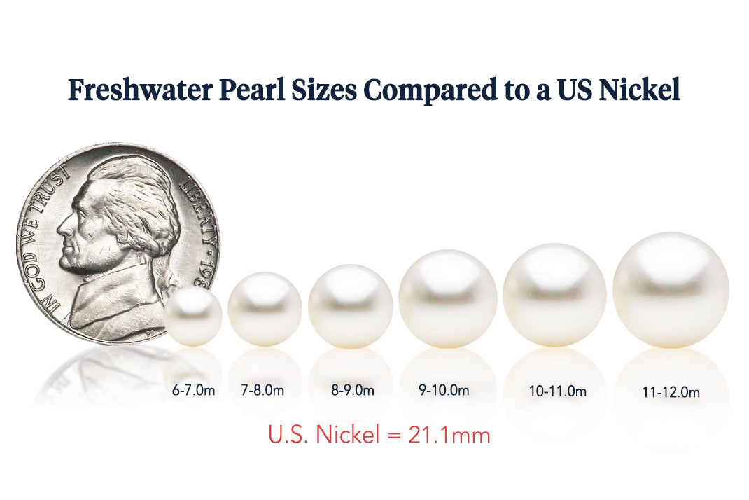 Freshwater Pearl Sizes