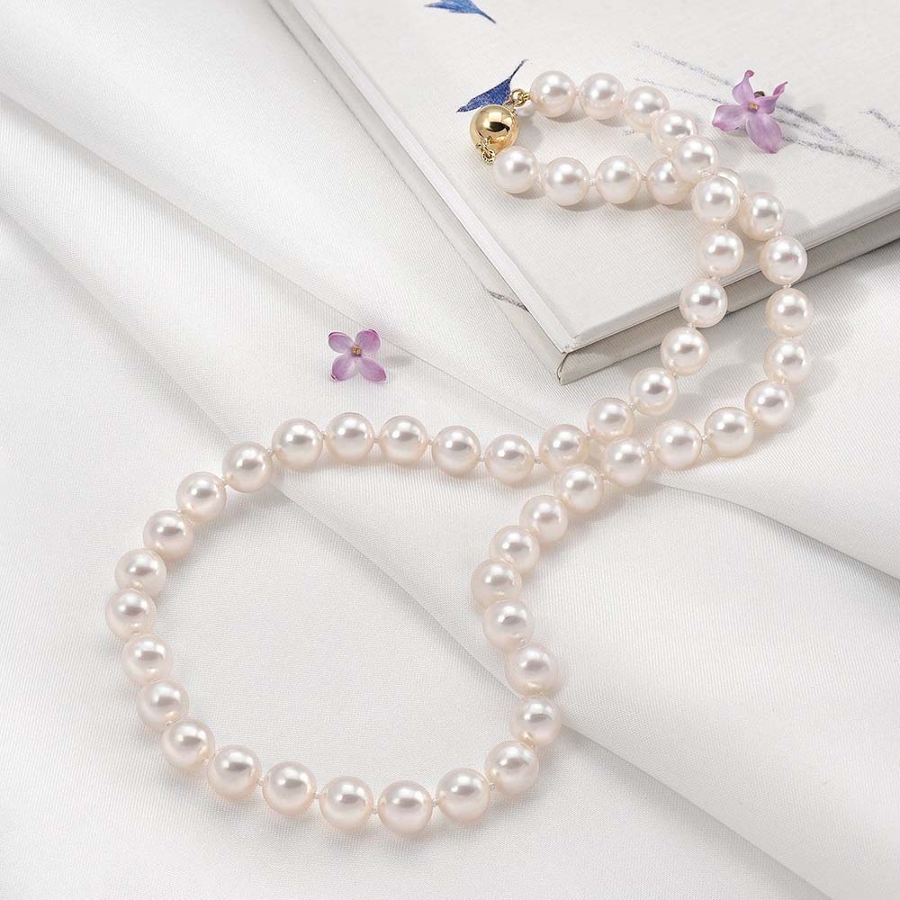 Cultured Hanadama Akoya Pearls