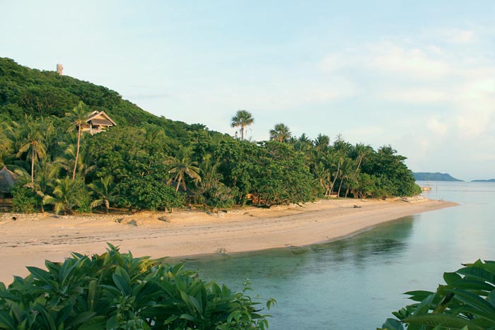 Flower Island's beautiful beach