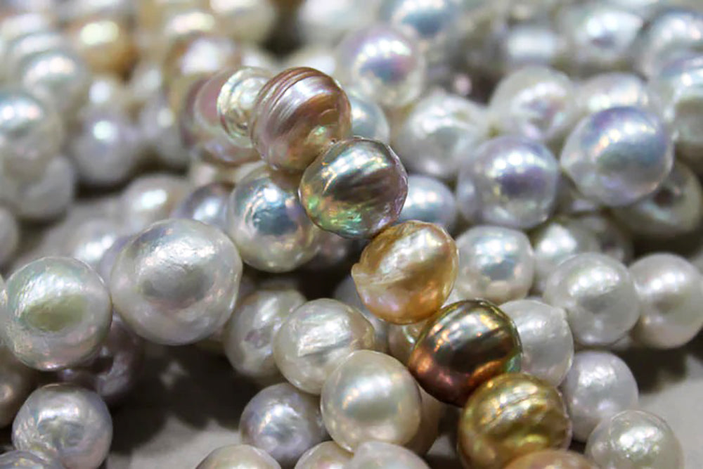 Colorful Ripple Pearls