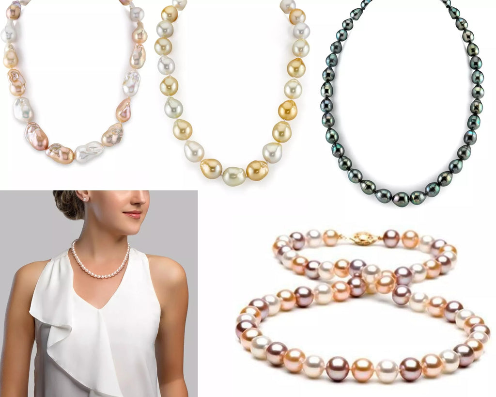 Different Types of Pearl Necklaces