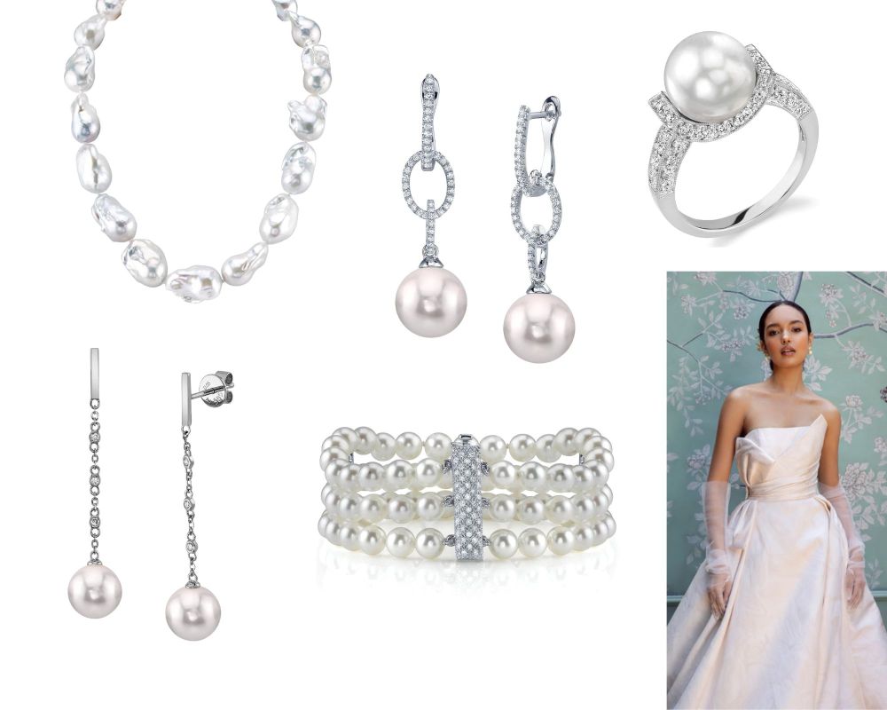 Pearl bridal jewelry ideas