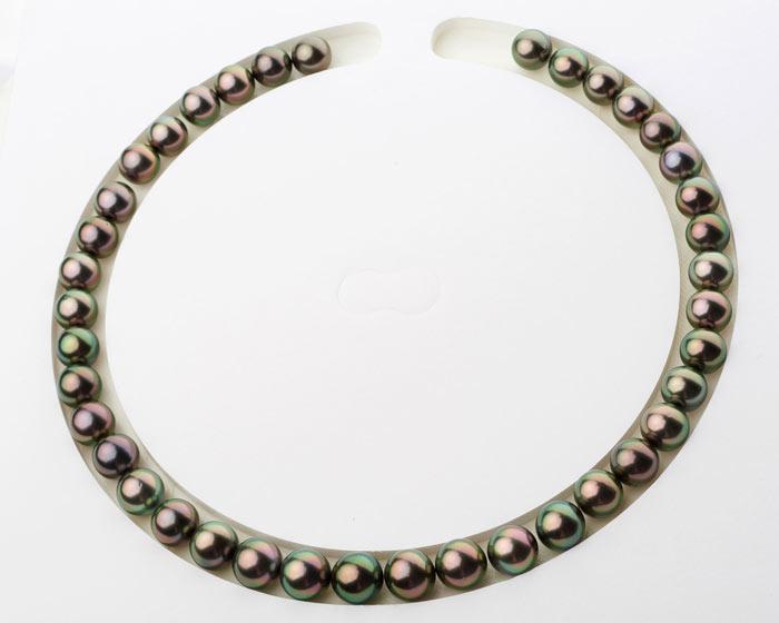 Custom Tahitian Pearl Necklace Layout
