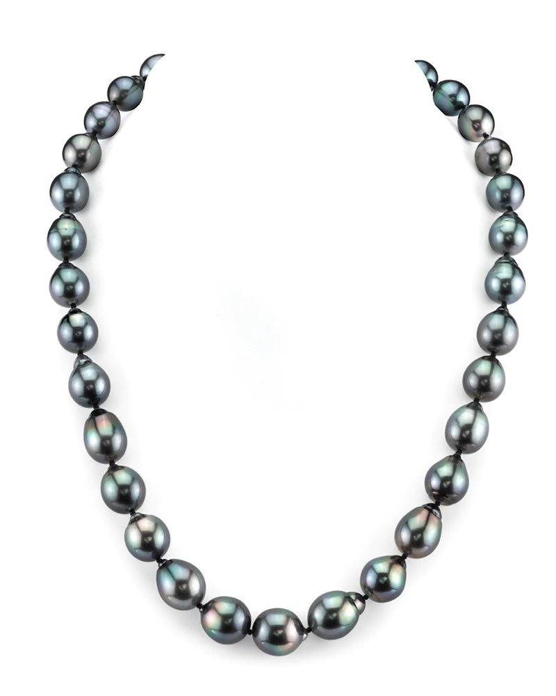 Weekly Product Spotlight: Black Tahitian Baroque Pearl Necklace, 9.0-11.0mm