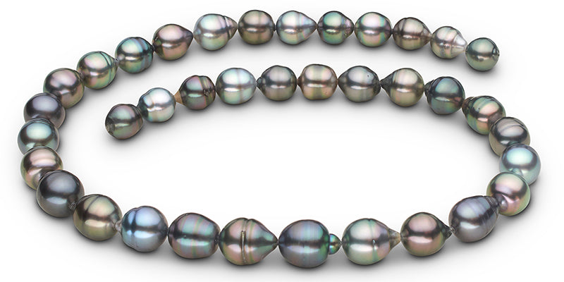 Featured Pearls of Joy Product Spotlight: 18" Baroque Tahitian Pearl Necklace: 8.2-10.4mm AAA