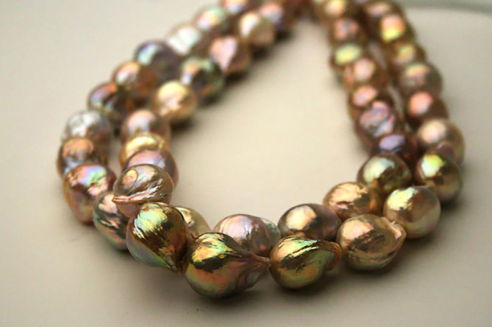 Weekly Eye Candy Spotlight: Multi-Colored Freshwater Ripple Pearl Rope