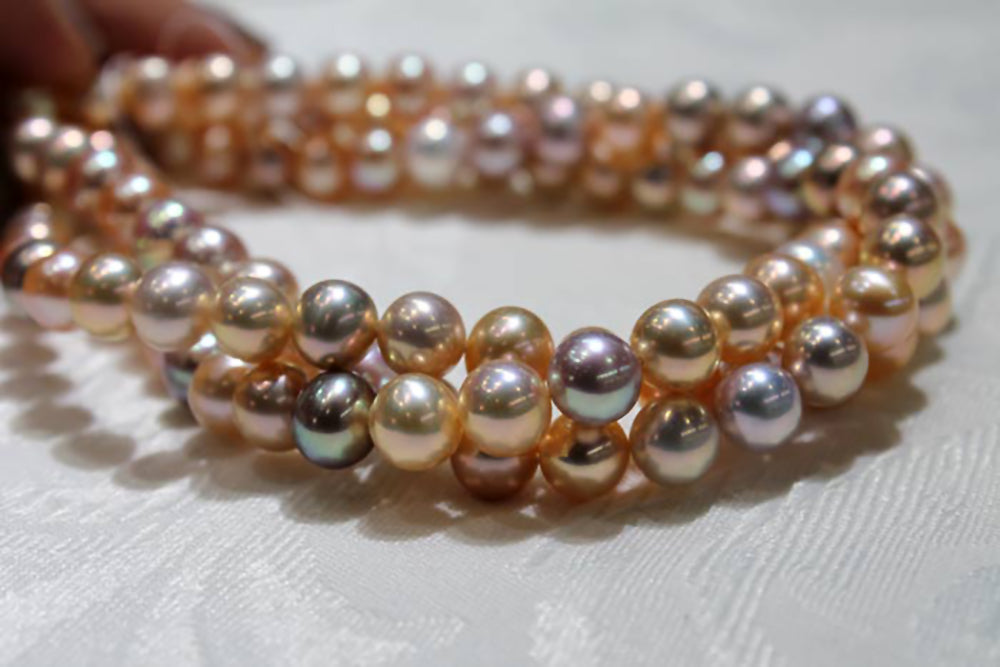 Pastel Freshwater Pearl Necklaces