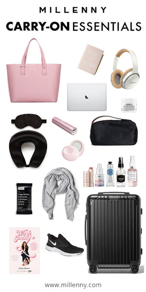 WHAT WE PACK IN OUR CARRY-ONS FOR BUSINESS TRIP – MILLENNY