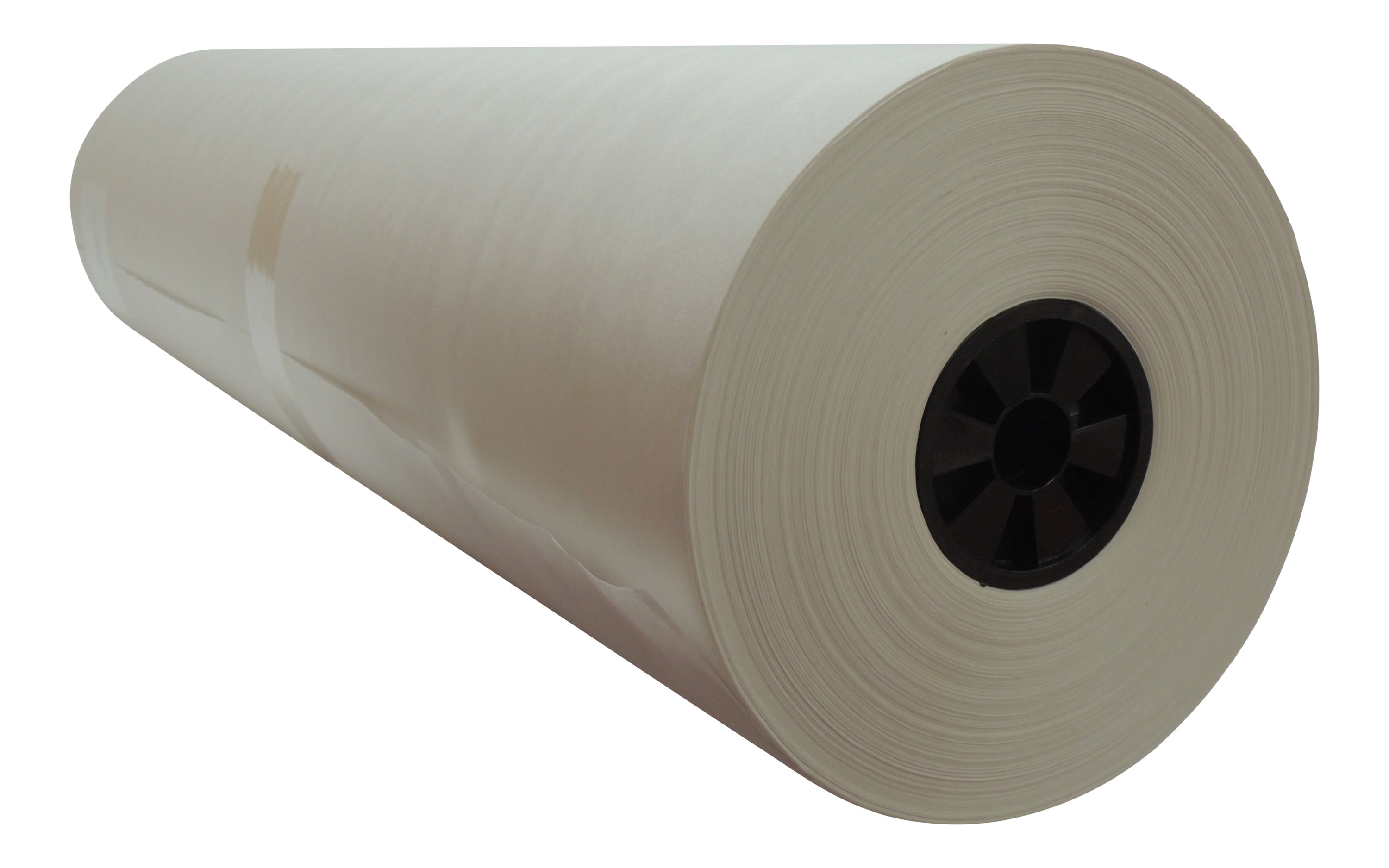 white packing paper roll