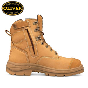 Oliver 55-332Z, Safety Boot, Zip/Lace 